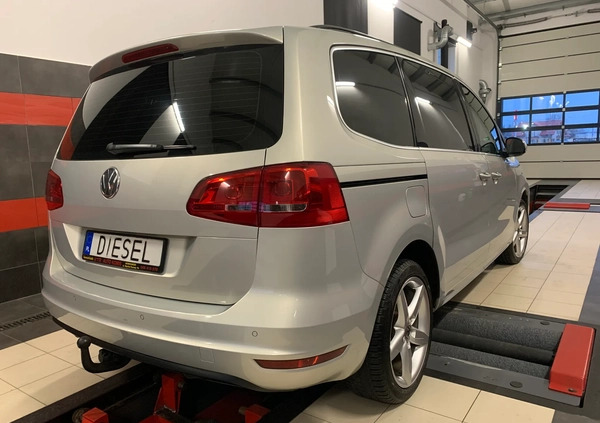 Volkswagen Sharan cena 46900 przebieg: 196000, rok produkcji 2012 z Grójec małe 106